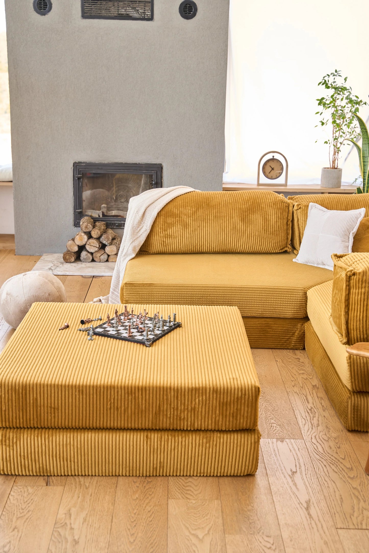 Pluffy Canyon Mustard Yellow