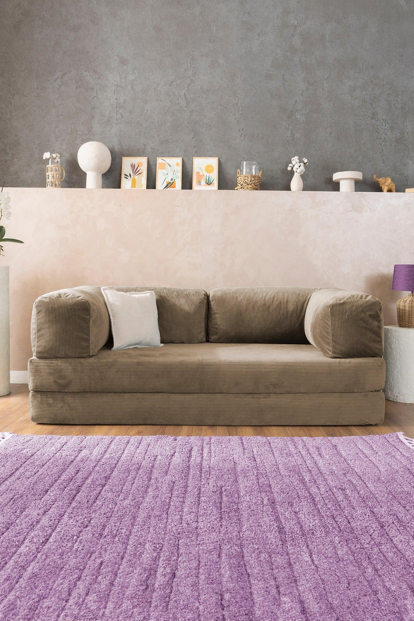Pluffy Sofa Sandstone Taupe