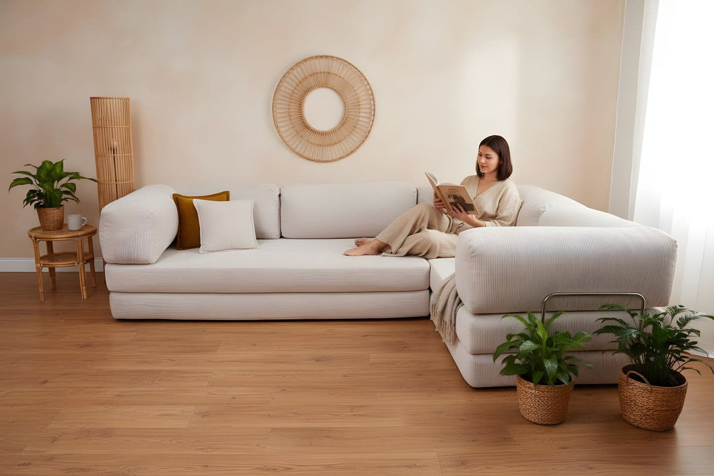 Pluffy Corner Sofa & Activity Couch