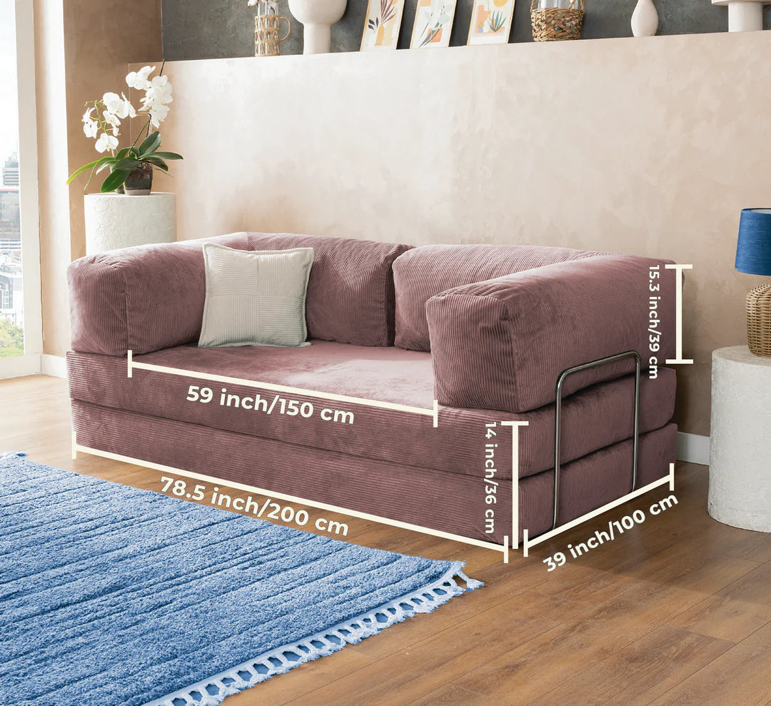 Pluffy Sofa Rose Blush