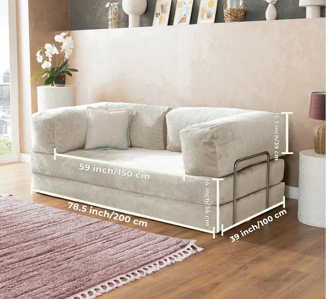 Pluffy Sofa Snow Dove