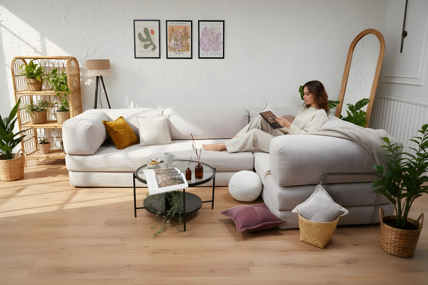Pluffy Corner Sofa & Activity Couch