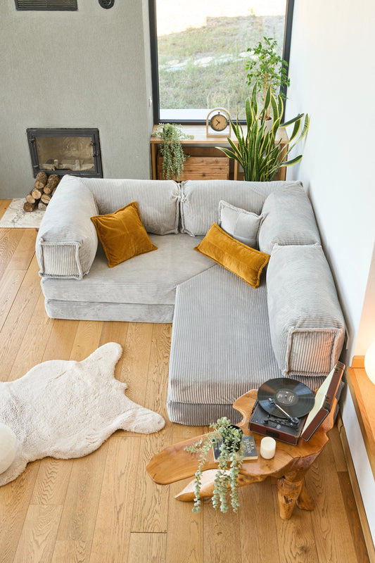 Pluffy Canyon Silver Grey