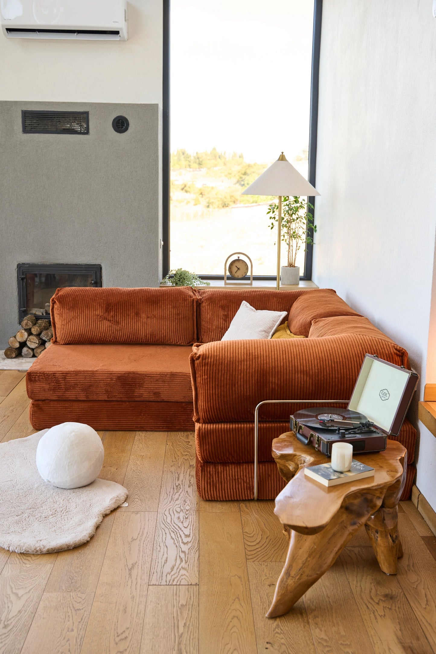Pluffy Canyon Terracotta