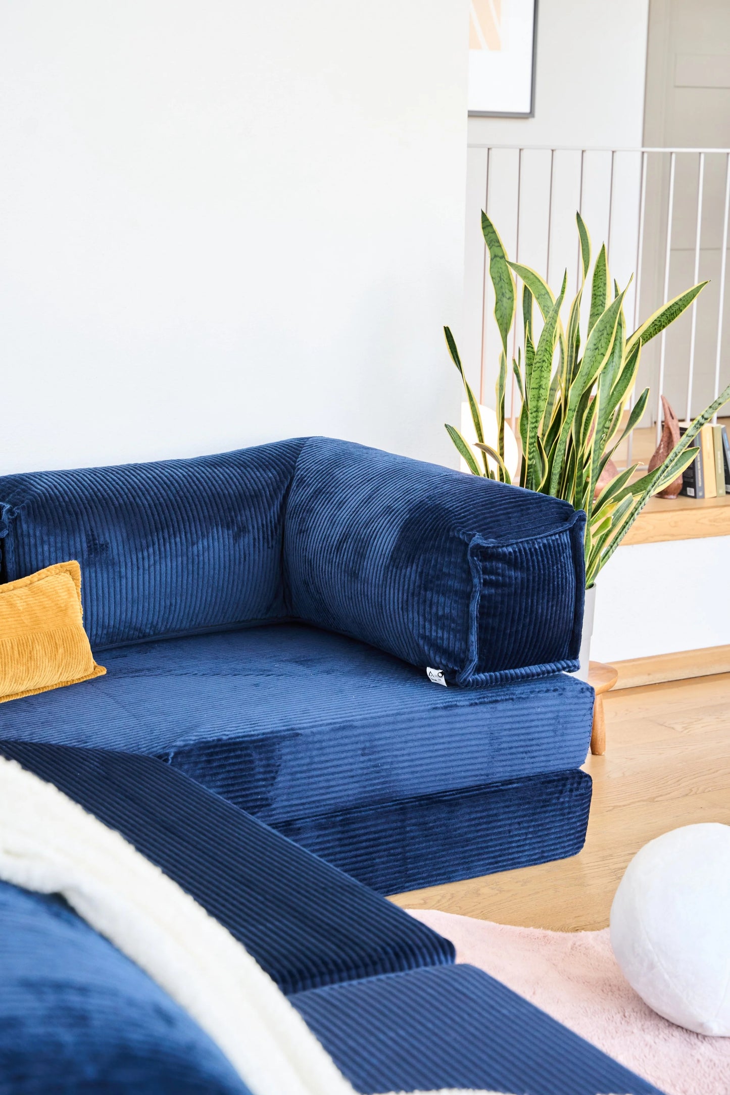 Pluffy Canyon Navy Blue