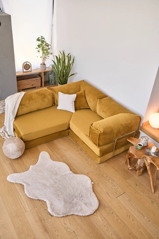 Pluffy Canyon Mustard Yellow