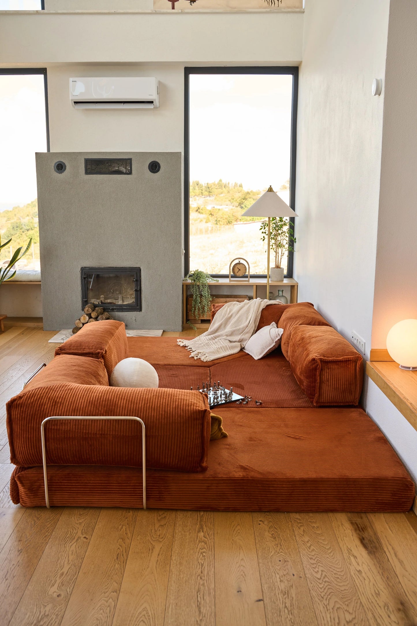 Pluffy Canyon Terracotta