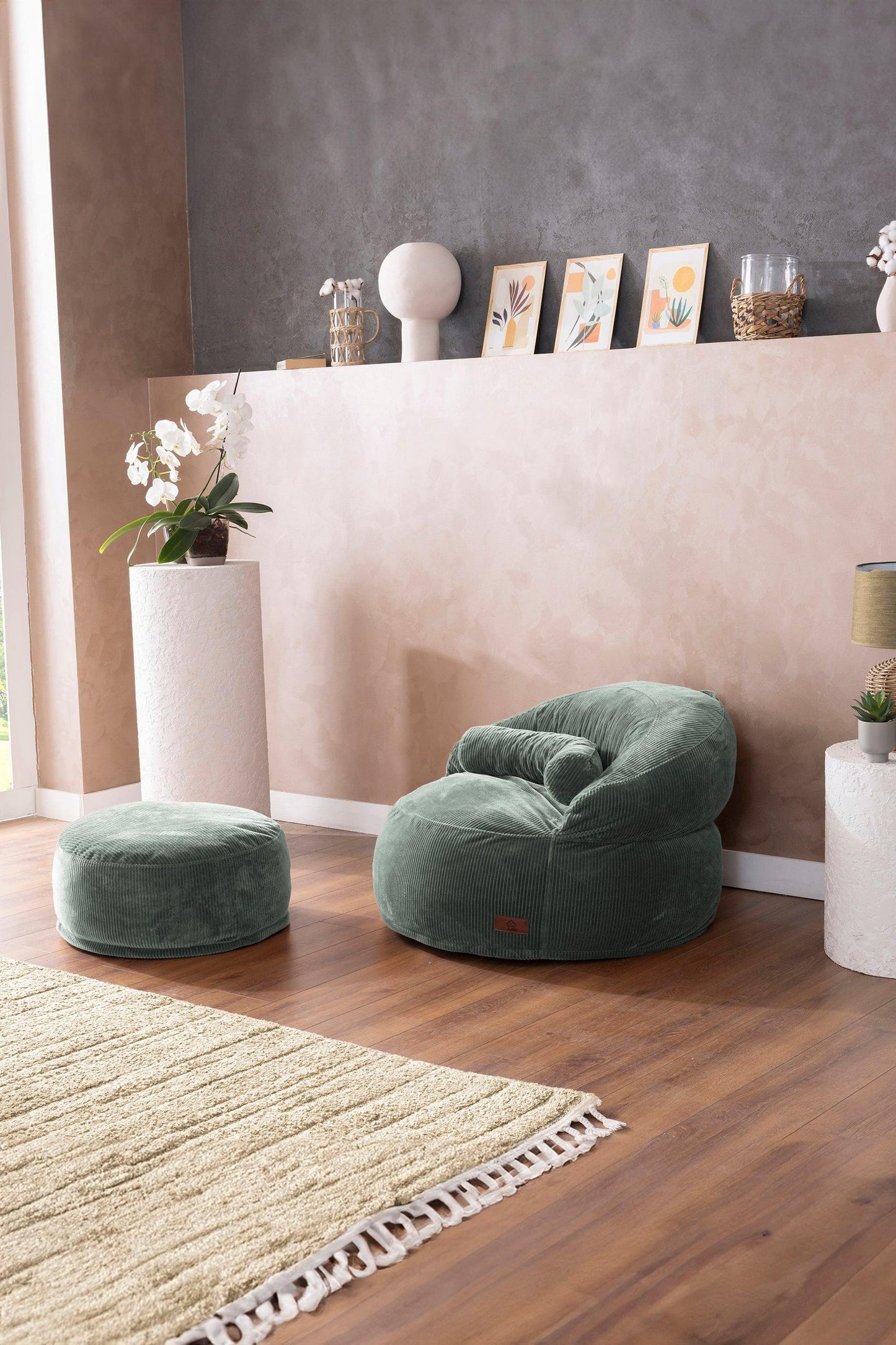 Pluffy Felix Seafoam Sage