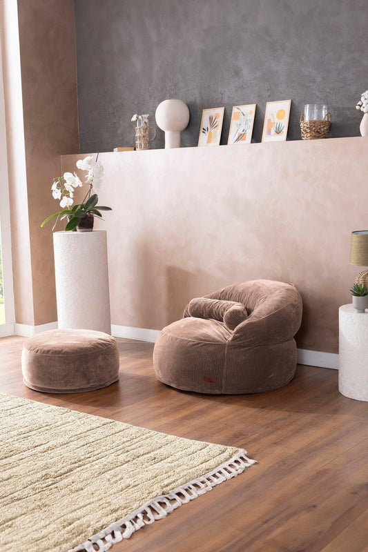 Pluffy Felix Sandstone Taupe