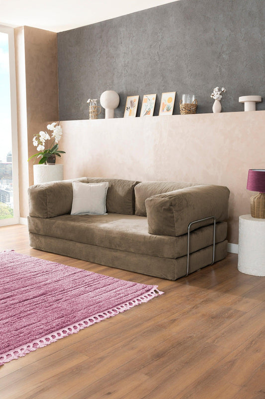 Pluffy Sofa Sandstone Taupe