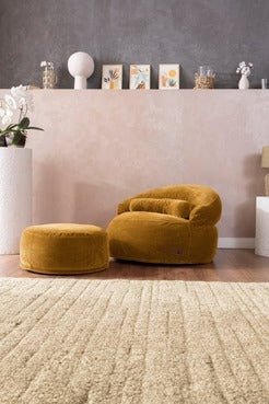 Pluffy Felix Sandstone Taupe