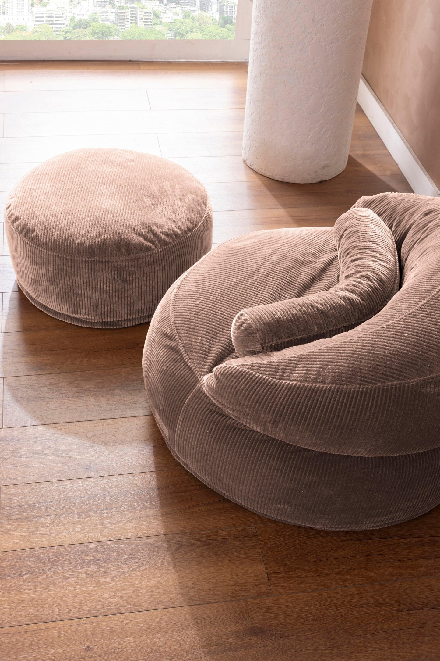 Pluffy Felix Sandstone Taupe