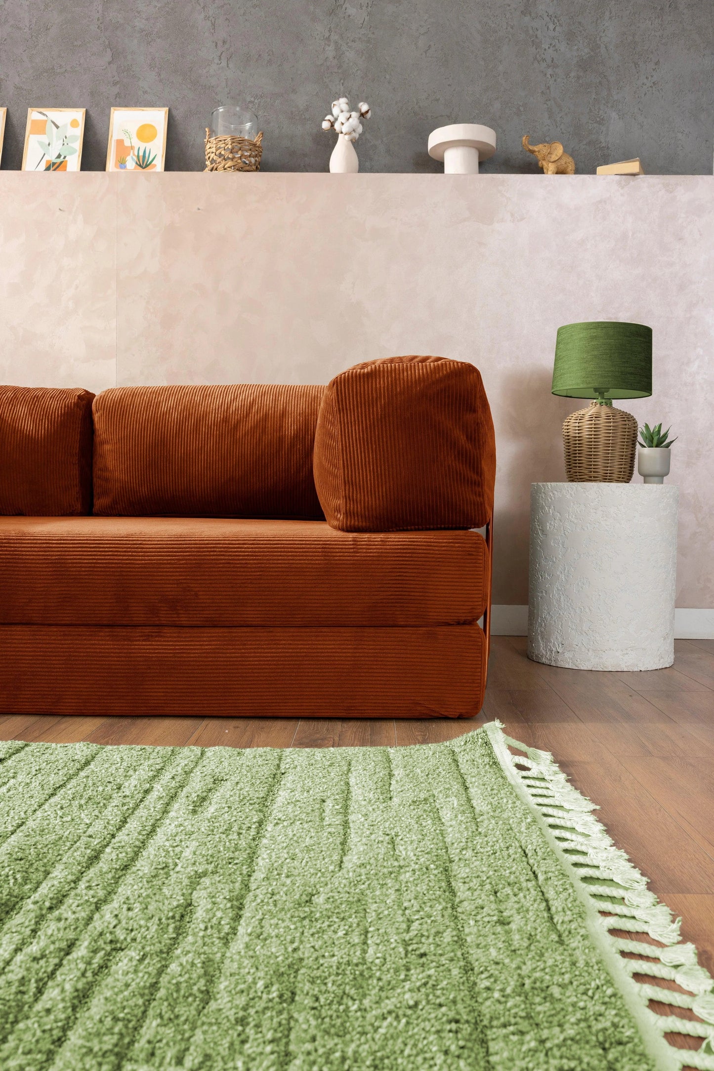 Pluffy Sofa Sienna Rust