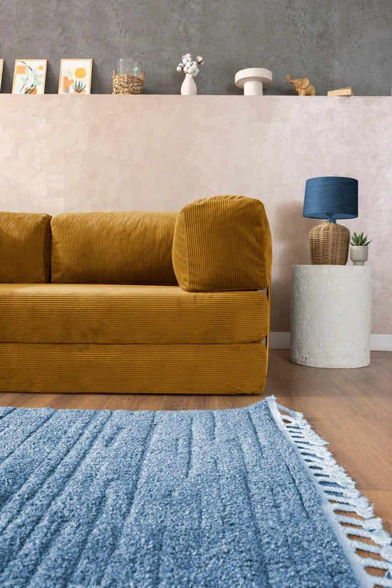 Pluffy Sofa Golden Mustard