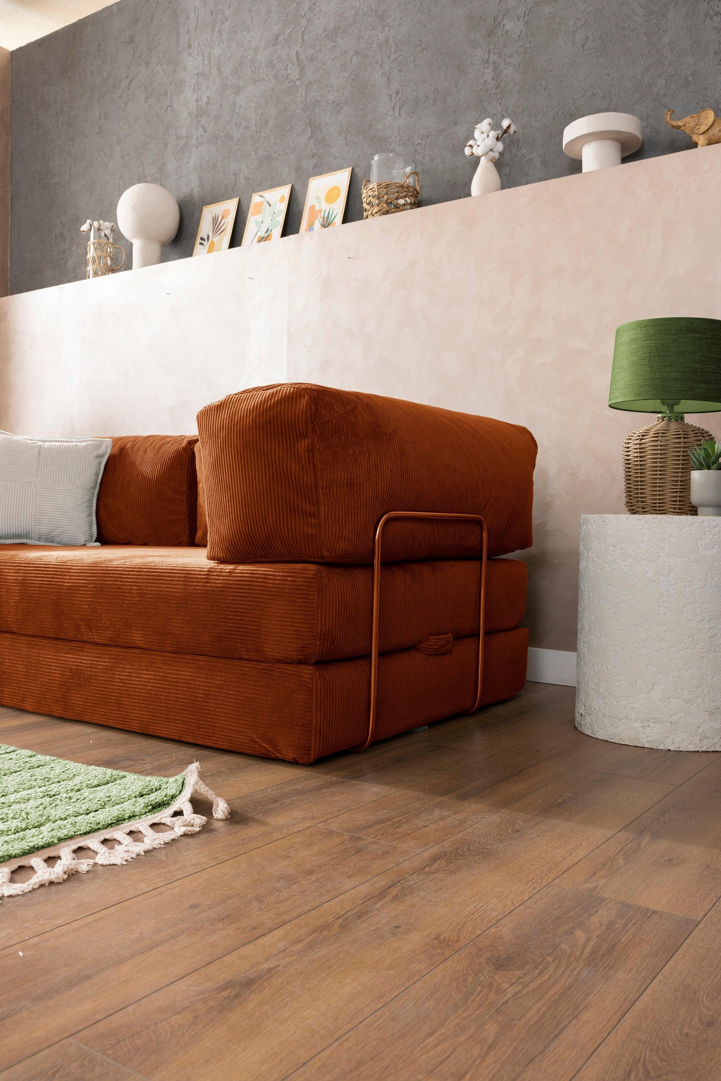 Pluffy Sofa Sienna Rust