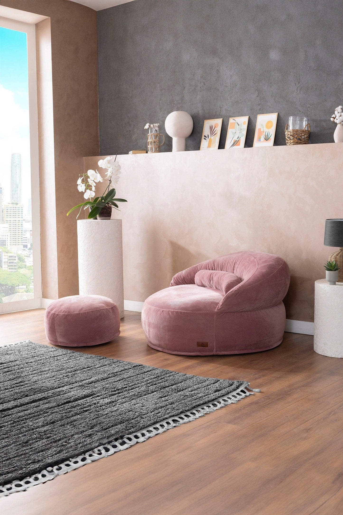 Pluffy Felix Rose Blush