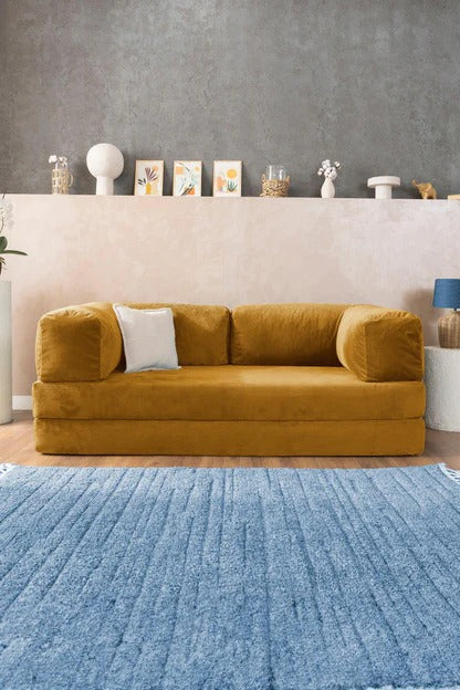 Pluffy Sofa Golden Mustard